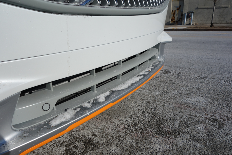 Illustration for article titled The Volvo V90 Cross Country Has Orange Seatbelts and a $3,300 Cargo Box and I Love It